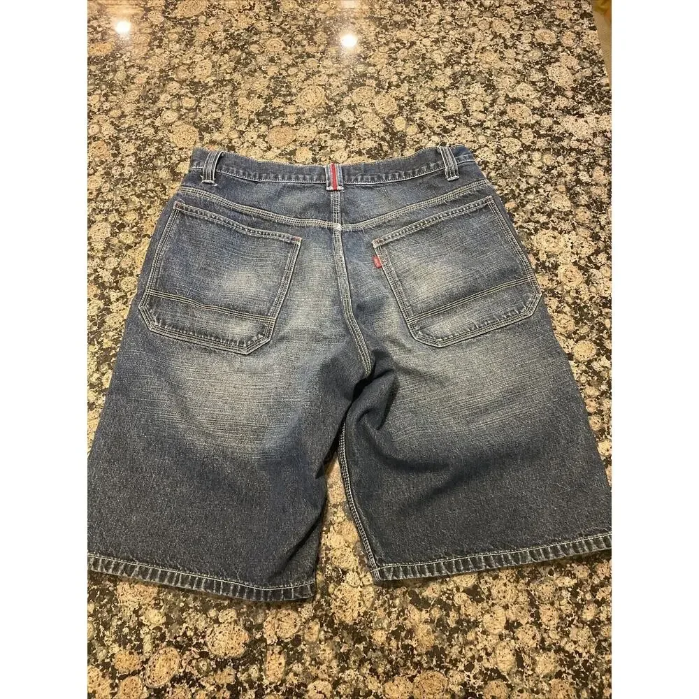 Levi's VINTAGE 1990s RED TAB‎ Jean Shorts Size 34 Triple Stitched